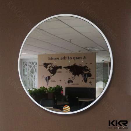 Bathroom Accessories Hotel Decorative Acrylic Solid Surface Mirror Frame (170822)