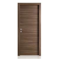 modern flat plain slab flush design solid internal bedroom wood doors