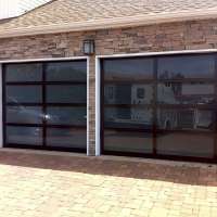 interior aluminum glass panel garage door prices