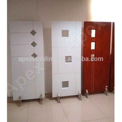 Plastic access door WPC door wood plastic composite door waterproof & moisture proof, bathroom door / kitchen door / room door