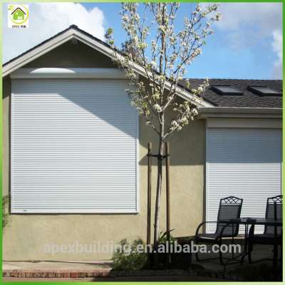 Excellent aluminum electric garden roller shutters windows for security