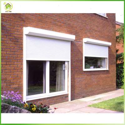 Domestic indoor security roller shutters for windows