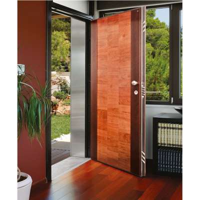 Italian steel wooden door design armored doors italian design wooden door