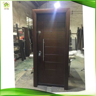 Turkey solid core steel door , steel frame door solid