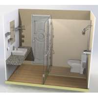 Lianyungang steam portable toilet shower room