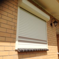 Aluminum roller outside window shutters exterior