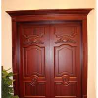 Mahogany Solid wood front double door design