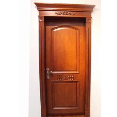 China Hand carved India Solid teak wood front door