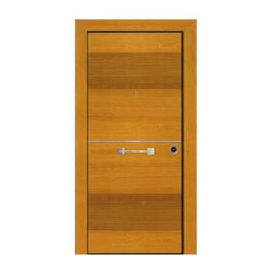 Italian steel security door steel wooden armored door