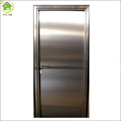 Stainless steel door emergency exit fire rated door/ fireproof door