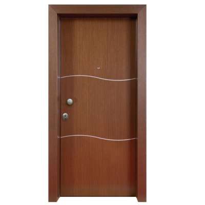 Italian steel security doors fontal steel wood armored door