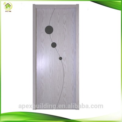 WPC Door Plastic Door Eco friendly wood & plastic composite door low price modern design